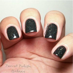 parrot polish galaxy nails